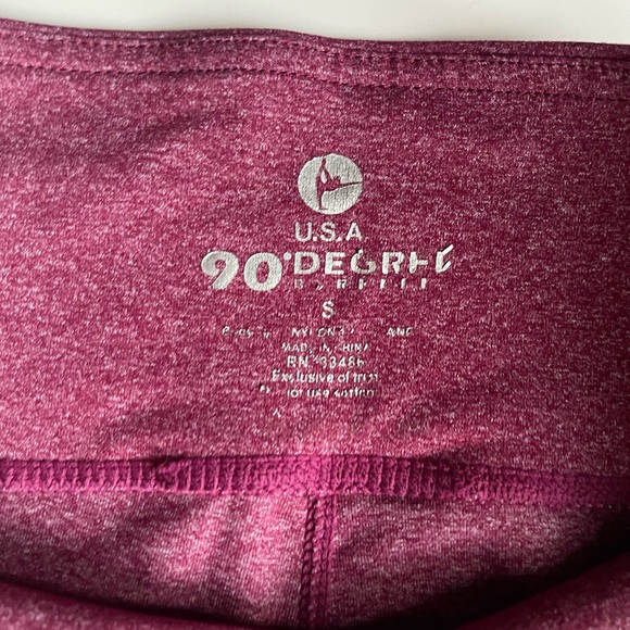 90 Degree By Reflex Crop Leggings - Picture 4 of 4